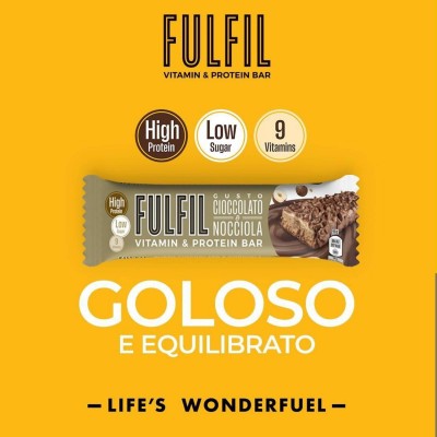 Barretta Cioccolato e Nocciola 15 X 55 g FULFIL