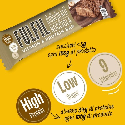 Barretta Cioccolato e Nocciola 15 X 55 g FULFIL
