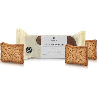 Fette Biscottate Integrali N.2 Macinato a Pietra 200 g PINTAUDI