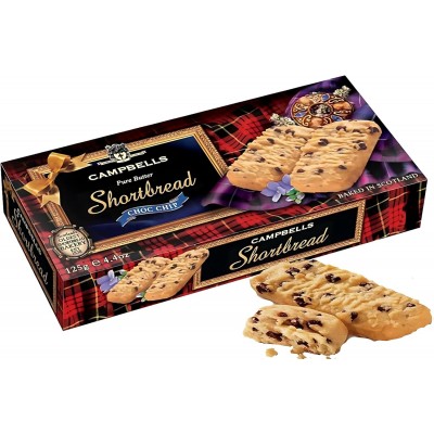 Biscotti Al Burro Gocce di Cioccolato 125 g CAMPBELLS
