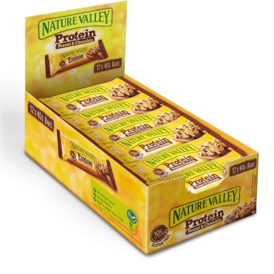 Barrette Protein Arachidi e Cioccolato 40 g x 12 pz  NATURE VALLEY