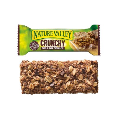 Barrette Crunchy Avena e Cioccolato Fondente 42 gr x 18 pz NATURE VALLEY