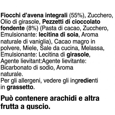 Barrette Crunchy Avena e Cioccolato Fondente 42 gr x 18 pz NATURE VALLEY