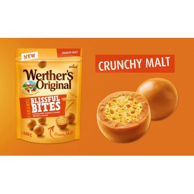 Palline al Caramello Caramel Bites Crunchy 140 g WERTHER'S ORIGINAL