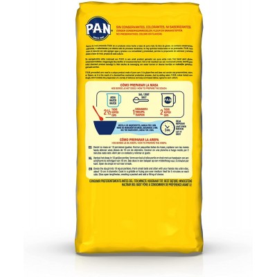 Farina di Mais Bianco precotta 1 kg PAN