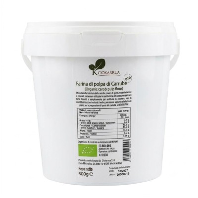 Farina di Carrube Bio 500 g...