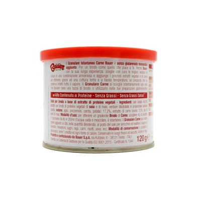 Brodo Granulare Istantaneo Carne 120 g BAUER