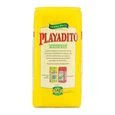 Yerba Mate Con Palo Playadito 500 g  LIEBIG