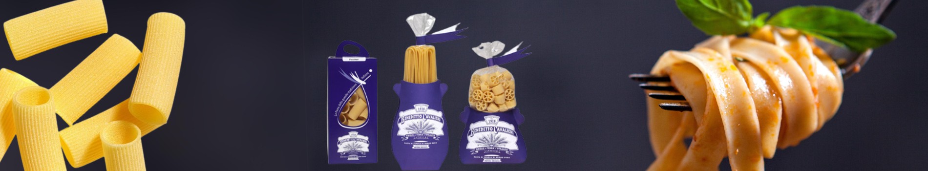 Pasta del Pastificio Benedetto Cavalieri banner