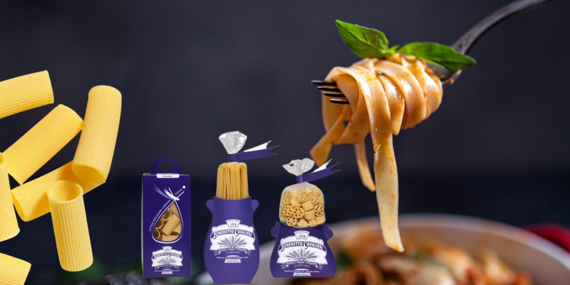 Pasta del Pastificio Benedetto Cavalieri